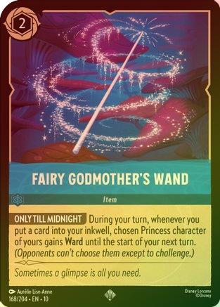 Fairy Godmother's Wand - 168/204 - Super Rare (Foil)