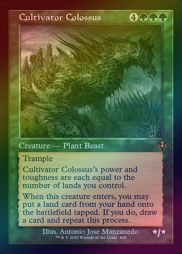Cultivator Colossus - Retro Frame (Foil) (INR)