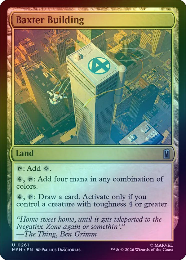 Baxter Building (Foil) (MSH) (Pre-Order)