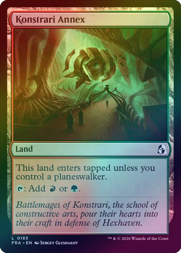Konstrari Annex (Foil) (FRA)