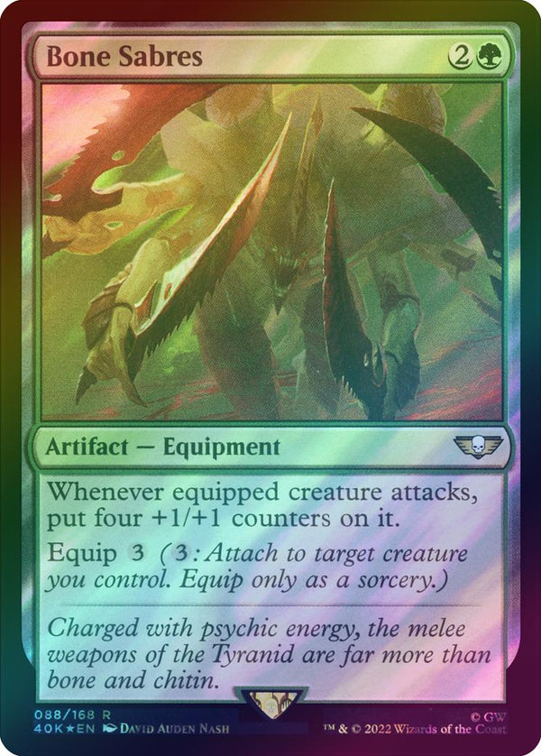 Bone Sabres (Surge Foil) (40K)