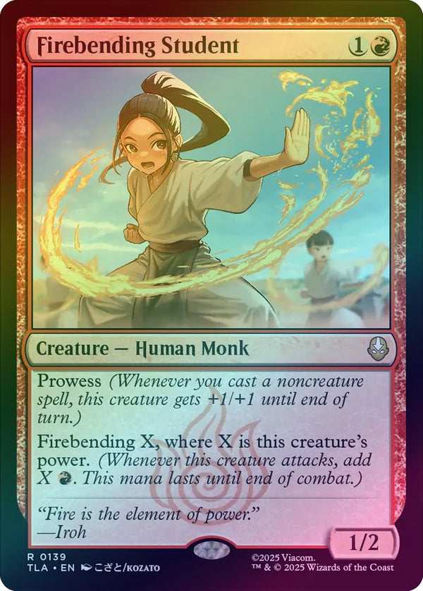 Firebending Student (Foil) (TLA)