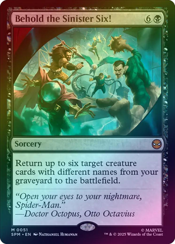 Behold the Sinister Six! (Foil) (SPM)
