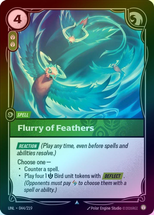 Flurry of Feathers - 044/219 - Uncommon (Foil)