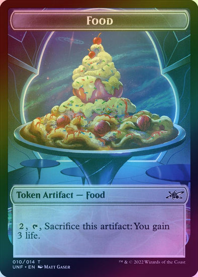 401 Games Canada - Food Token (010) (Foil) (TUNF) 401 Games Canada - Food Token (010) (Foil) (TUNF)