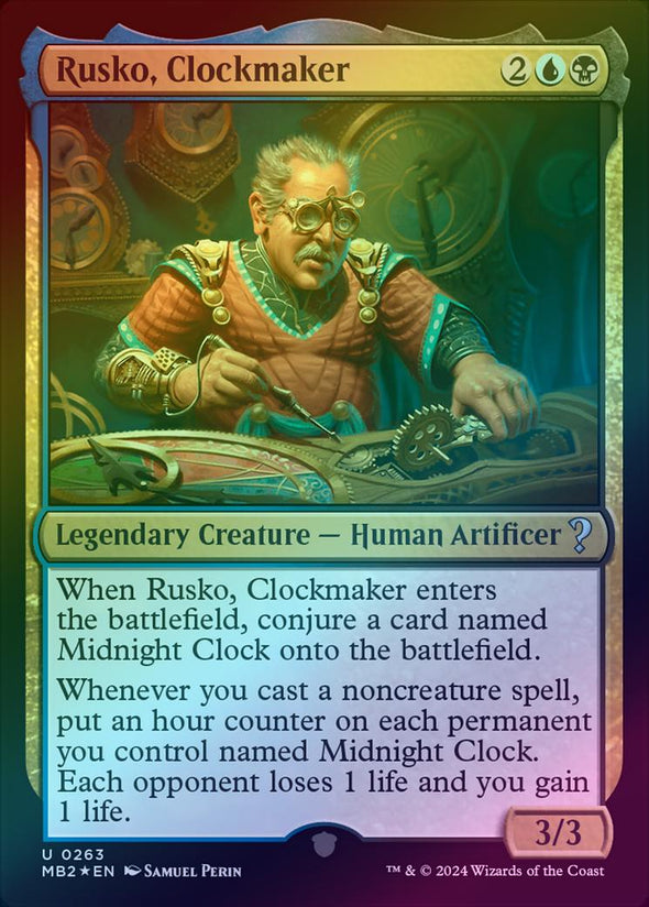 Rusko, Clockmaker (Foil) (MB2)