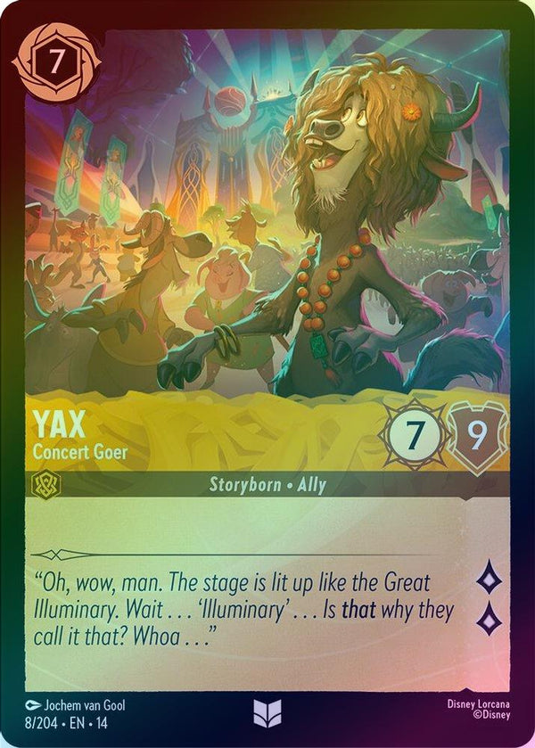 Yax (Concert Goer) - 8/204 - Uncommon (Foil)