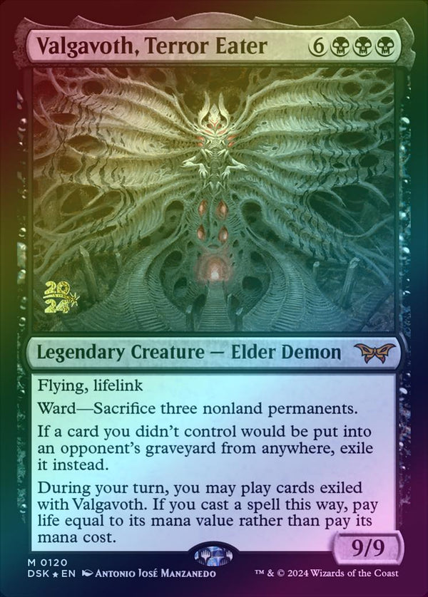 Valgavoth, Terror Eater - Prerelease Promo (Foil) (PDSK)