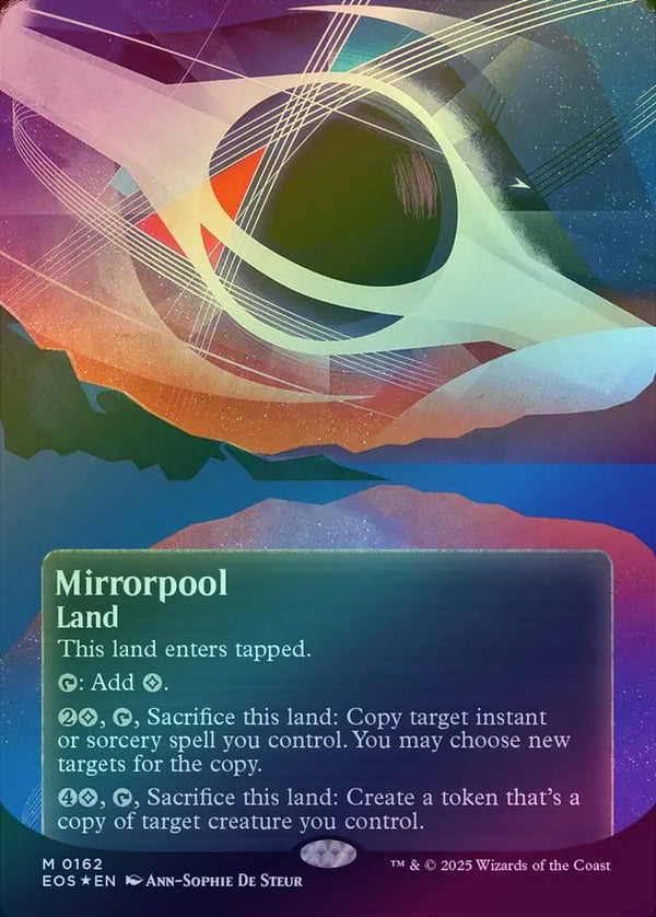 Mirrorpool - Borderless Poster (Galaxy Foil) (EOS)
