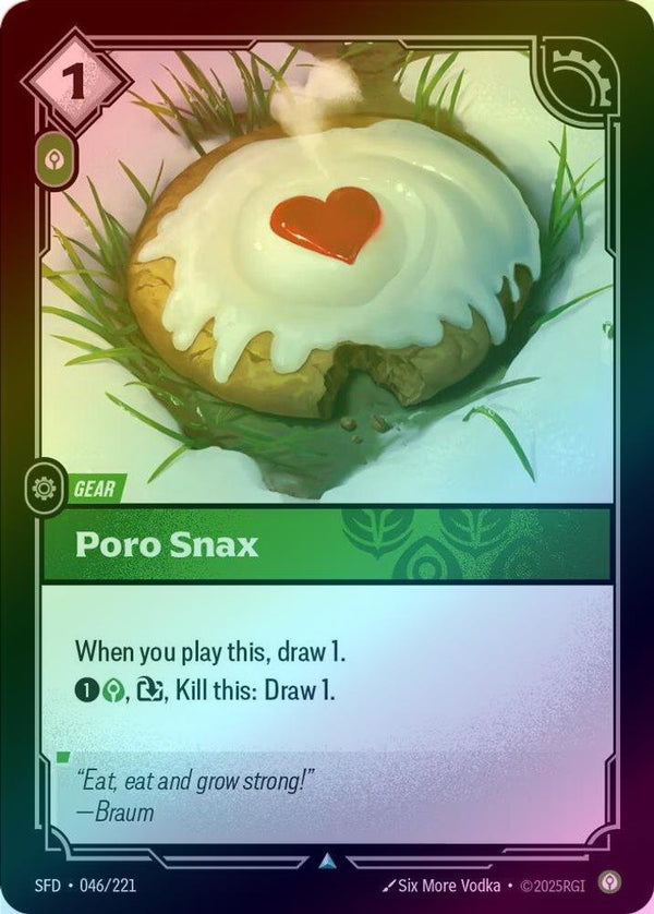 Poro Snax - 046/221 - Uncommon (Foil)