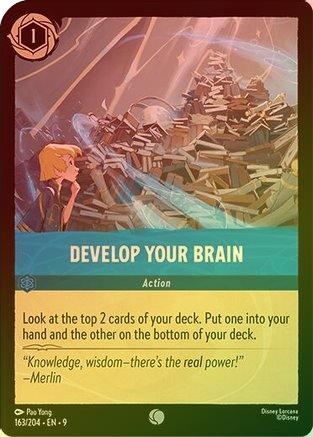 Develop Your Brain (Fabled Reprint) - 163/204 - Common (Foil)