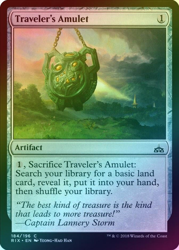 Traveler's Amulet (Foil) (RIX)