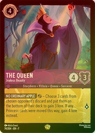 The Queen (Jealous Beauty) - 74/204 - Legendary (Foil)