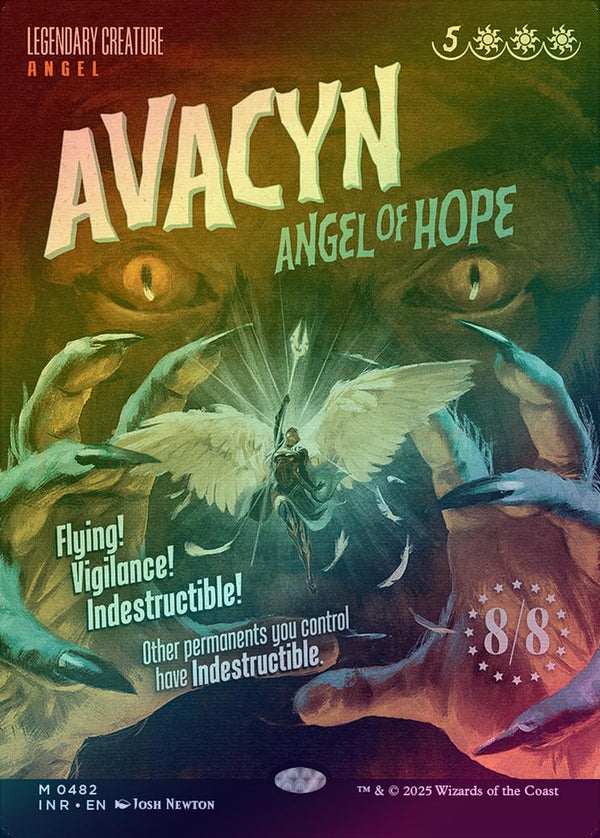Avacyn, Angel of Hope - Borderless Movie Poster (Foil) (INR)