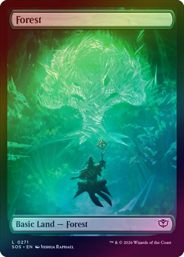 Forest - Spellcraft Showcase (271) (Foil) (SOS)