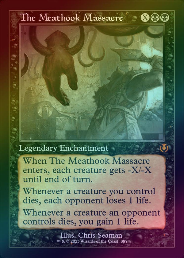 The Meathook Massacre - Retro Frame (Foil) (INR)