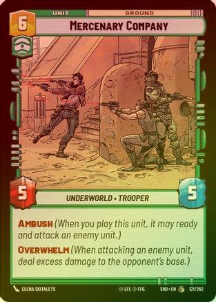 Mercenary Company - 121/262 - Common (Foil)