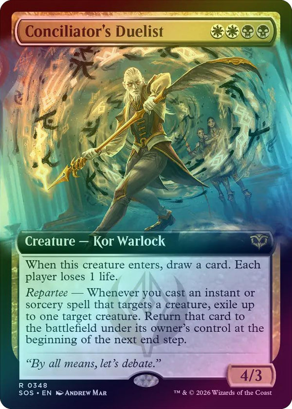 Conciliator's Duelist - Extended Art (Foil) (SOS)