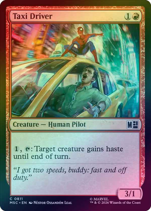 Taxi Driver (Foil) (MSC)