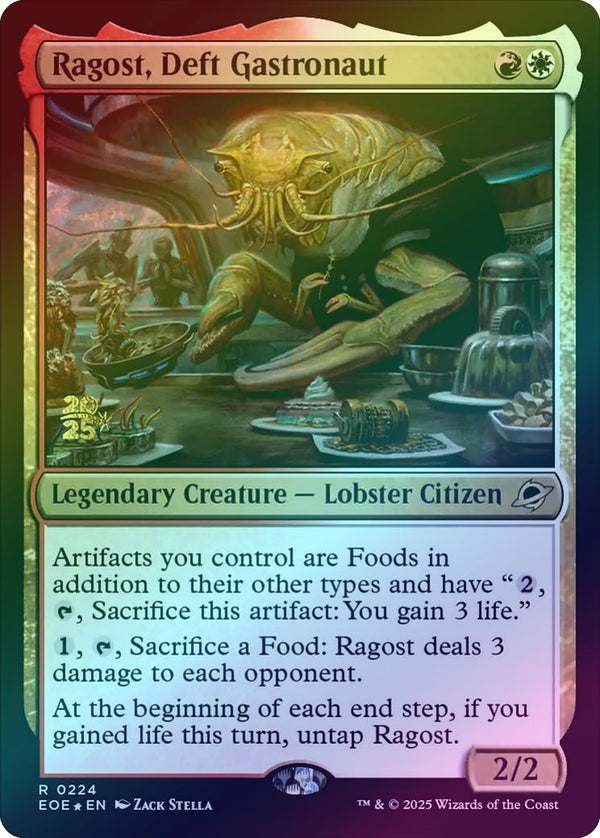 Ragost, Deft Gastronaut - Prerelease Promo (Foil) (PEOE)