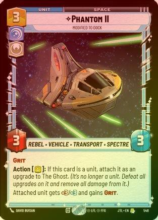 Phantom II - Modified to Dock - 548 - Rare (Foil)