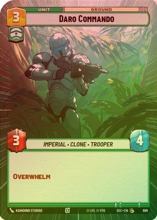 Daro Commando (Hyperspace Foil) - 869 - Common (Foil)