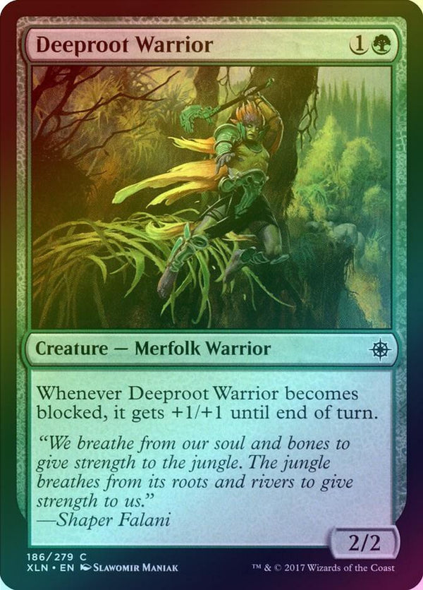 Deeproot Warrior (Foil) (XLN)