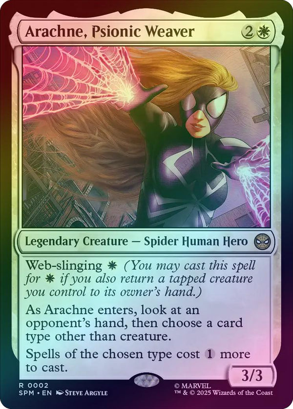 Arachne, Psionic Weaver (Foil) (SPM)