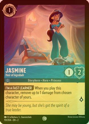 Jasmine (Heir of Agrabah) - 151/204 - Common (Foil)