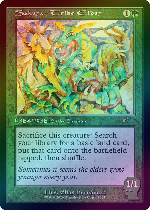 Sakura-Tribe Elder - Brain Dead: New Earth Mentality (Foil) (SLD)