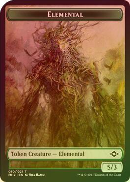 Food (018) // Elemental (Foil) (MH2 Token)