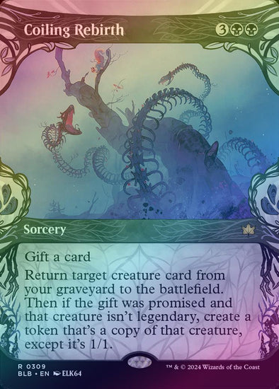 Coiling Rebirth - Woodland Showcase (Foil) (BLB)