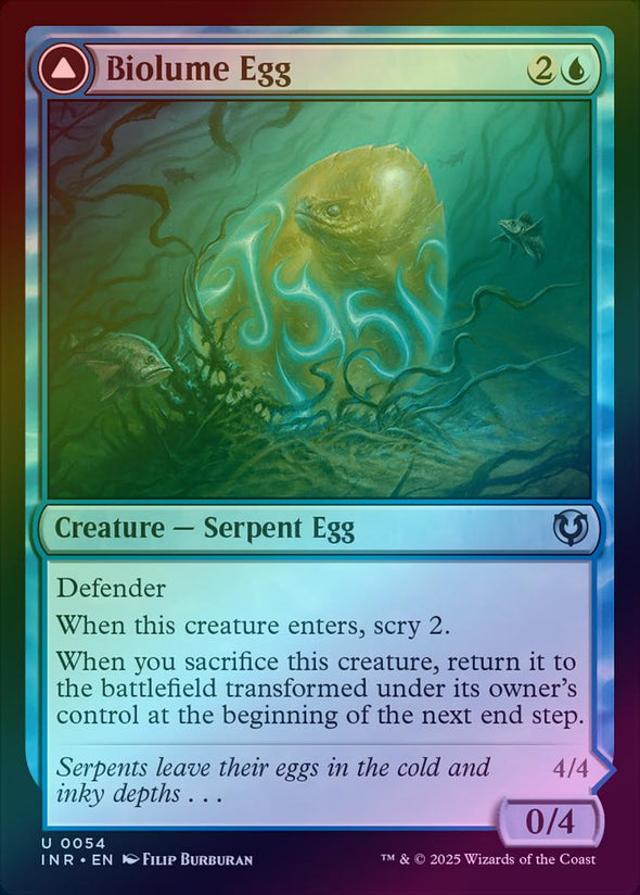 Biolume Egg // Biolume Serpent (Foil) (INR)