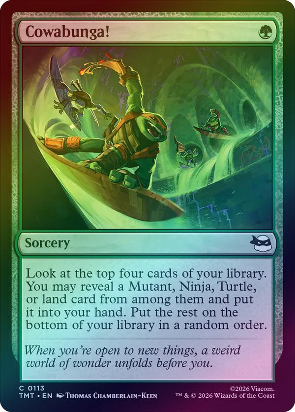 Cowabunga! (Foil) (TMT)