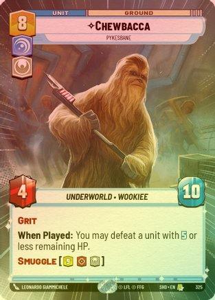 Chewbacca - Pykesbane (Hyperspace) - 325 - Rare (Foil)