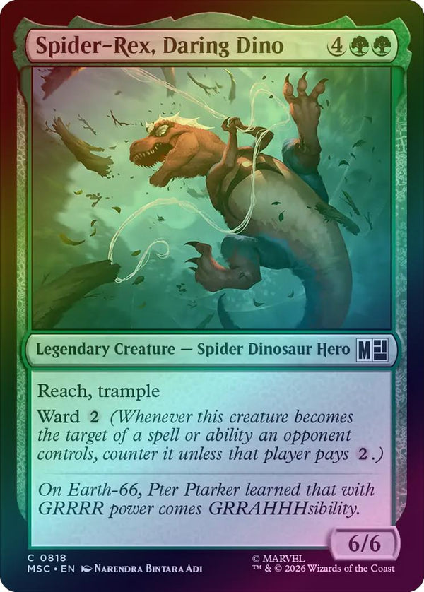 Spider-Rex, Daring Dino (Foil) (MSC)