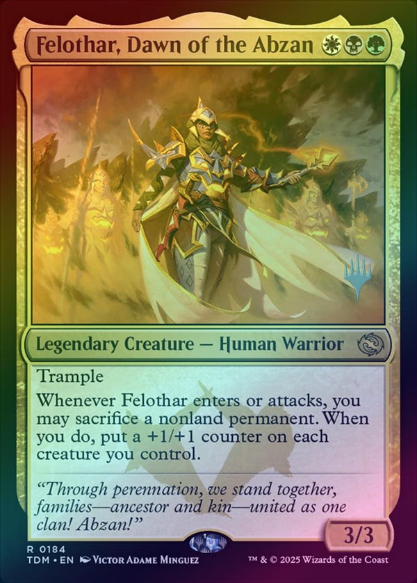 Felothar, Dawn of the Abzan - Promo Pack (Foil) (PTDM)