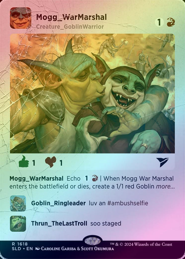 Mogg War Marshal - Goblingram (Rainbow Foil) (SLD)
