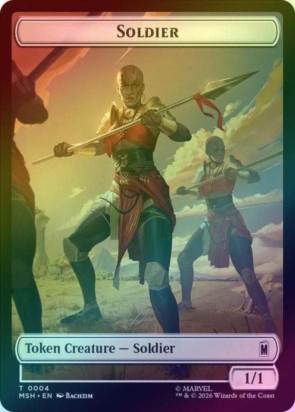 Soldier // Clue Token (Foil) (TMSH)