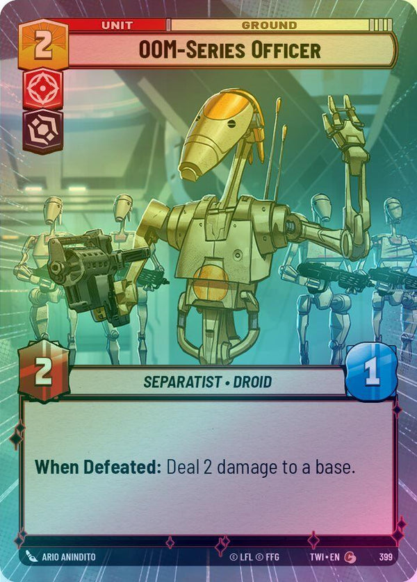 OOM-Series Officer (Hyperspace) - 399 - Common (Foil)