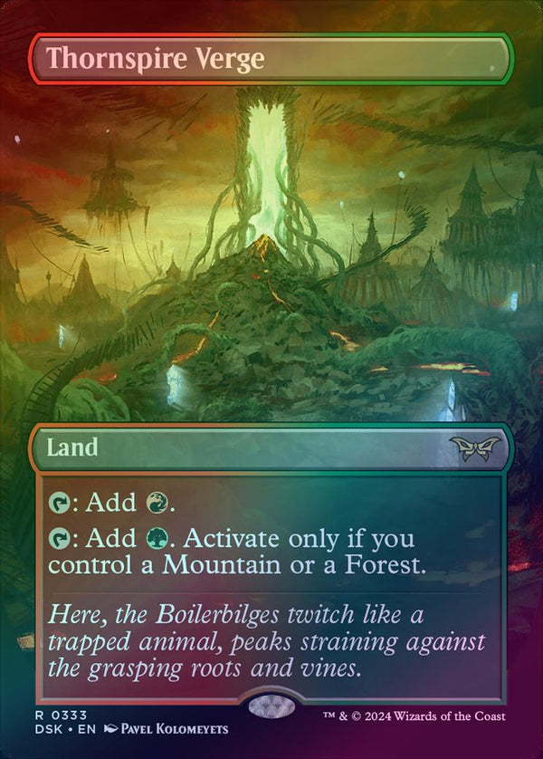 Thornspire Verge - Borderless (Foil) (DSK)
