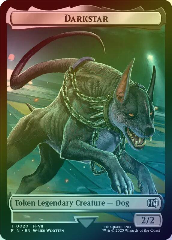 Angelo // Darkstar Token (Foil) (TFIN)