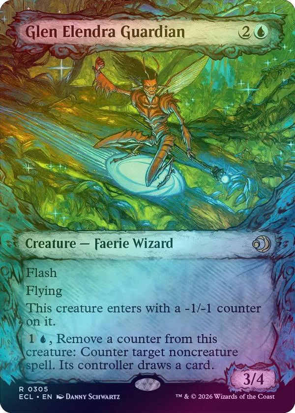 Glen Elendra Guardian - Fable Frame Showcase (Foil) (ECL)