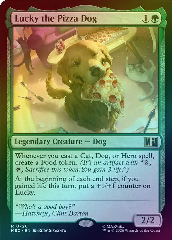 Lucky the Pizza Dog (Foil) (MSC)