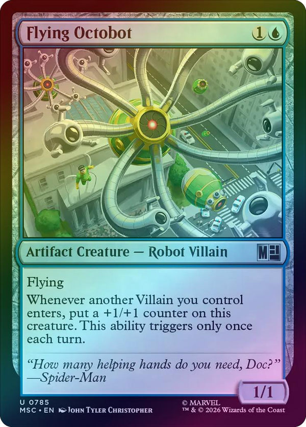 Flying Octobot (Foil) (MSC)