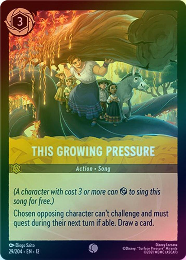 This Growing Pressure - 29/204 - Common (Foil)