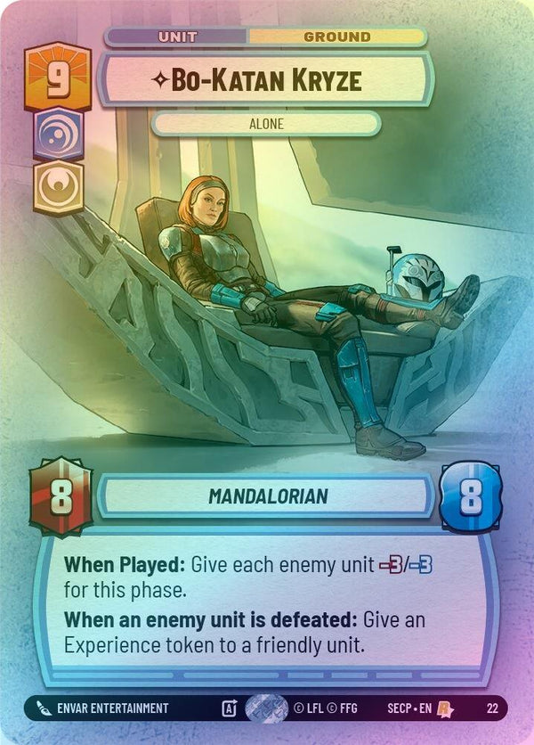 Bo-Katan Kryze - Alone - 22 - Rare (Foil)