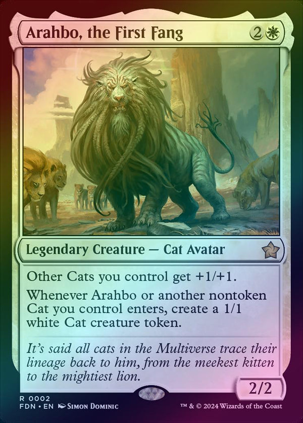 Arahbo, the First Fang (Foil) (FDN)
