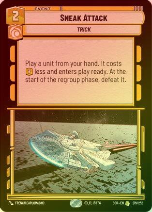 Sneak Attack - 219/252 - Rare (Foil)