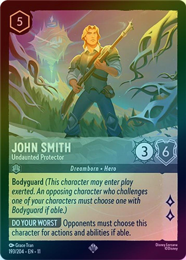 John Smith (Undaunted Protector) - 193/204 - Super Rare (Foil)